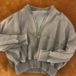 ZARA BOMBER JACKEF GRAY